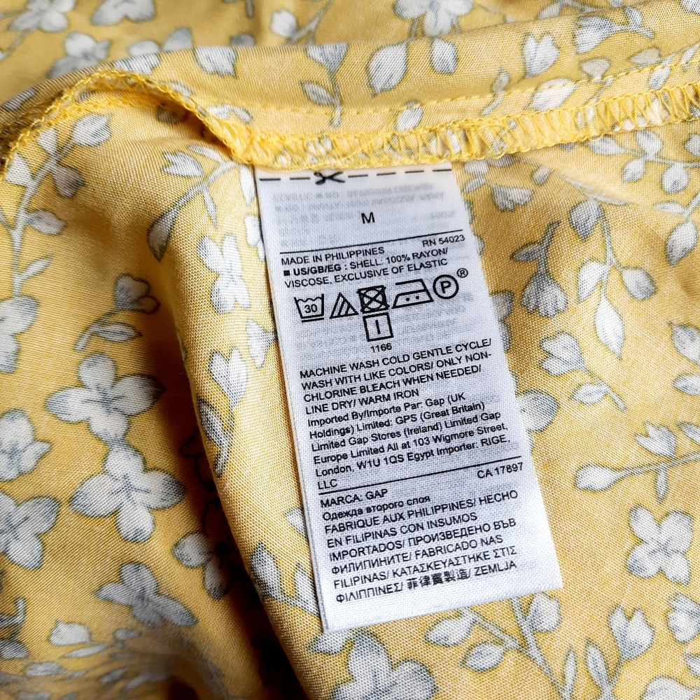 Gap Yellow Sundress - Picture 7 of 7